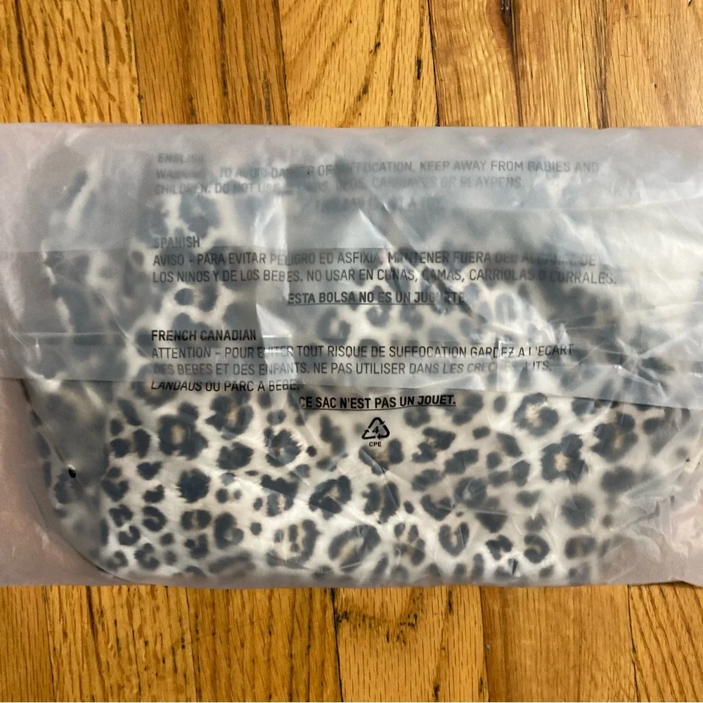 SKIMS Leopard Print One Piece Swimsuit M